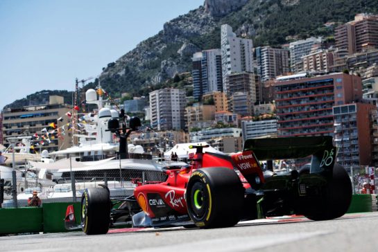 Carlos Sainz Jr (ESP) Ferrari SF-23.
26.05.2023. Formula 1 World Championship, Rd 7, Monaco Grand Prix, Monte Carlo, Monaco, Practice Day.
- www.xpbimages.com, EMail: requests@xpbimages.com © Copyright: Price / XPB Images