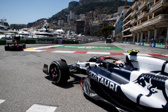 Yuki Tsunoda (JPN) AlphaTauri AT04.
26.05.2023. Formula 1 World Championship, Rd 7, Monaco Grand Prix, Monte Carlo, Monaco, Practice Day.
- www.xpbimages.com, EMail: requests@xpbimages.com © Copyright: Price / XPB Images