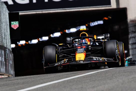 Sergio Perez (MEX) Red Bull Racing RB19.
26.05.2023. Formula 1 World Championship, Rd 7, Monaco Grand Prix, Monte Carlo, Monaco, Practice Day.
- www.xpbimages.com, EMail: requests@xpbimages.com © Copyright: Price / XPB Images