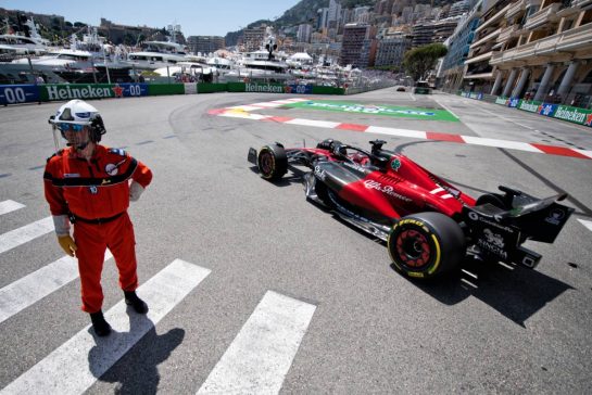 Valtteri Bottas (FIN) Alfa Romeo F1 Team C43.
26.05.2023. Formula 1 World Championship, Rd 7, Monaco Grand Prix, Monte Carlo, Monaco, Practice Day.
- www.xpbimages.com, EMail: requests@xpbimages.com © Copyright: Price / XPB Images