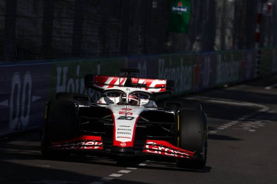 Kevin Magnussen (DEN) Haas VF-23.
26.05.2023. Formula 1 World Championship, Rd 7, Monaco Grand Prix, Monte Carlo, Monaco, Practice Day.
- www.xpbimages.com, EMail: requests@xpbimages.com © Copyright: Batchelor / XPB Images
