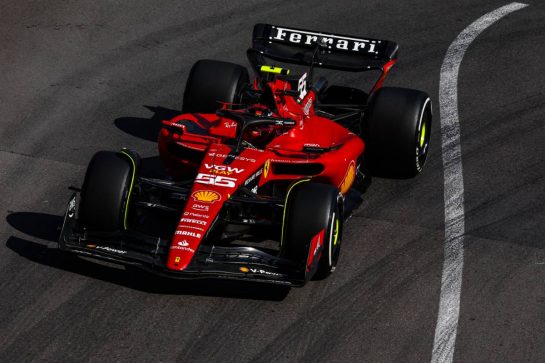 Carlos Sainz Jr (ESP), Scuderia Ferrari 
26.05.2023. Formula 1 World Championship, Rd 7, Monaco Grand Prix, Monte Carlo, Monaco, Practice Day.
- www.xpbimages.com, EMail: requests@xpbimages.com © Copyright: Charniaux / XPB Images