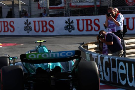 Fernando Alonso (ESP) Aston Martin F1 Team AMR23.
26.05.2023. Formula 1 World Championship, Rd 7, Monaco Grand Prix, Monte Carlo, Monaco, Practice Day.
- www.xpbimages.com, EMail: requests@xpbimages.com © Copyright: Coates / XPB Images
