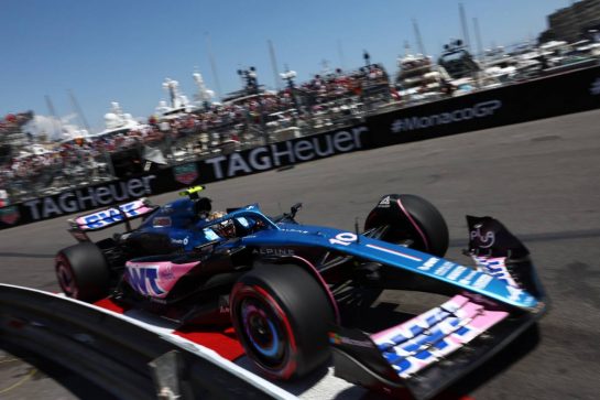Pierre Gasly (FRA) Alpine F1 Team A523.
27.05.2023. Formula 1 World Championship, Rd 7, Monaco Grand Prix, Monte Carlo, Monaco, Qualifying Day.
- www.xpbimages.com, EMail: requests@xpbimages.com © Copyright: Batchelor / XPB Images