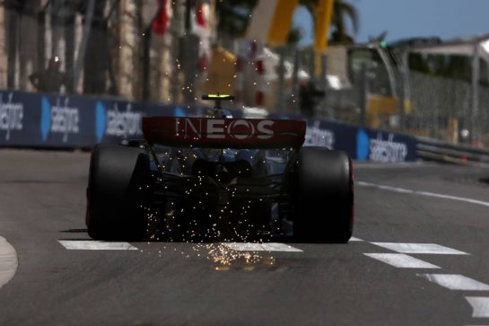 Lewis Hamilton (GBR) Mercedes AMG F1 W14.
27.05.2023. Formula 1 World Championship, Rd 7, Monaco Grand Prix, Monte Carlo, Monaco, Qualifying Day.
- www.xpbimages.com, EMail: requests@xpbimages.com © Copyright: Moy / XPB Images