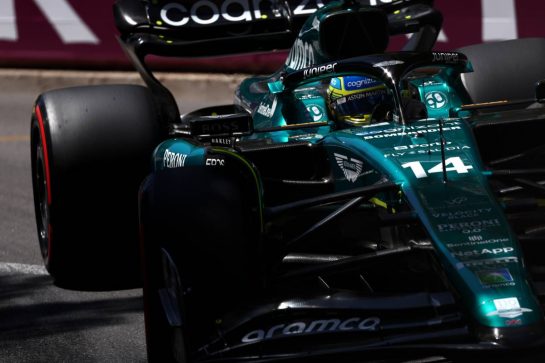 Fernando Alonso (ESP) Aston Martin F1 Team AMR23.
27.05.2023. Formula 1 World Championship, Rd 7, Monaco Grand Prix, Monte Carlo, Monaco, Qualifying Day.
- www.xpbimages.com, EMail: requests@xpbimages.com © Copyright: Coates / XPB Images
