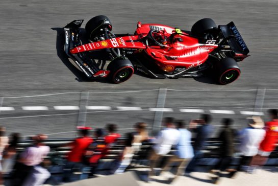 Carlos Sainz Jr (ESP) Ferrari SF-23.
27.05.2023. Formula 1 World Championship, Rd 7, Monaco Grand Prix, Monte Carlo, Monaco, Qualifying Day.
- www.xpbimages.com, EMail: requests@xpbimages.com © Copyright: Moy / XPB Images