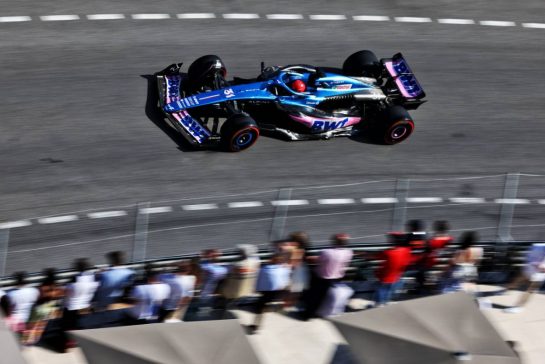 Esteban Ocon (FRA) Alpine F1 Team A523.
27.05.2023. Formula 1 World Championship, Rd 7, Monaco Grand Prix, Monte Carlo, Monaco, Qualifying Day.
- www.xpbimages.com, EMail: requests@xpbimages.com © Copyright: Moy / XPB Images
