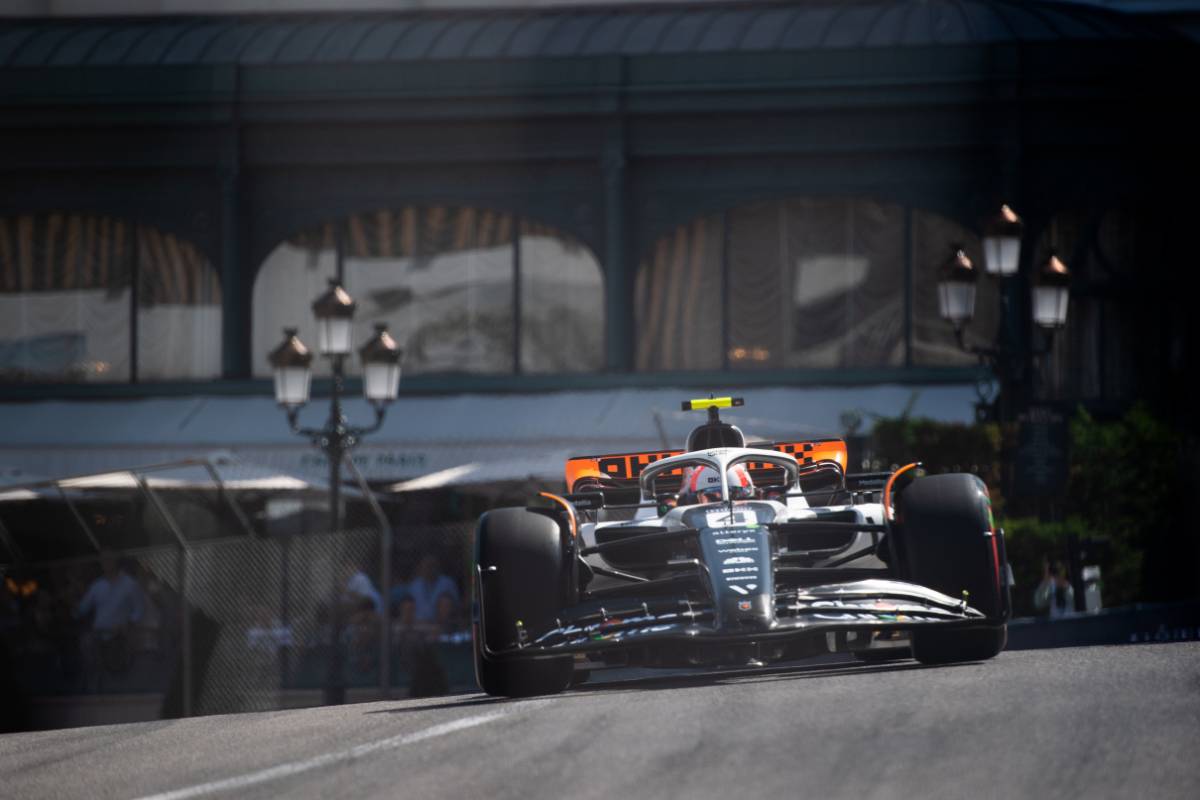 Lando Norris (GBR) McLaren MCL60. 27.05.2023. Formula 1 World Championship, Rd 7, Monaco Grand Prix, Monte Carlo, Monaco, Qualifying Day. - www.xpbimages.com, EMail: requests@xpbimages.com © Copyright: Price / XPB Images