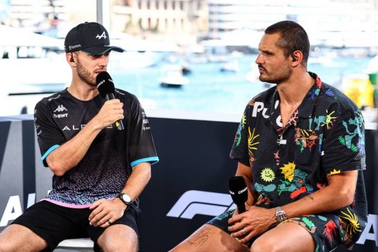 Pierre Gasly (FRA), Alpine F1 Team and Florent Manaudou (FRA), Swimmer
28.05.2023. Formula 1 World Championship, Rd 7, Monaco Grand Prix, Monte Carlo, Monaco, Race Day.
- www.xpbimages.com, EMail: requests@xpbimages.com © Copyright: Charniaux / XPB Images