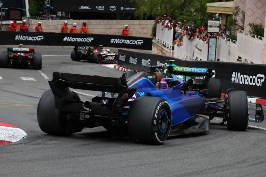 Alexander Albon (THA) Williams Racing FW45.
28.05.2023. Formula 1 World Championship, Rd 7, Monaco Grand Prix, Monte Carlo, Monaco, Race Day.
- www.xpbimages.com, EMail: requests@xpbimages.com © Copyright: Batchelor / XPB Images