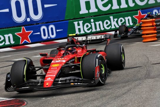 Carlos Sainz Jr (ESP) Ferrari SF-23.
28.05.2023. Formula 1 World Championship, Rd 7, Monaco Grand Prix, Monte Carlo, Monaco, Race Day.
- www.xpbimages.com, EMail: requests@xpbimages.com © Copyright: Bearne / XPB Images