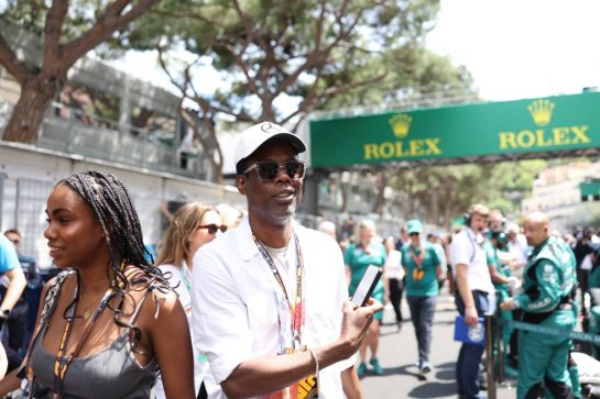 Chris Rock (USA) Comedian on the grid.
28.05.2023. Formula 1 World Championship, Rd 7, Monaco Grand Prix, Monte Carlo, Monaco, Race Day.
- www.xpbimages.com, EMail: requests@xpbimages.com © Copyright: Bearne / XPB Images