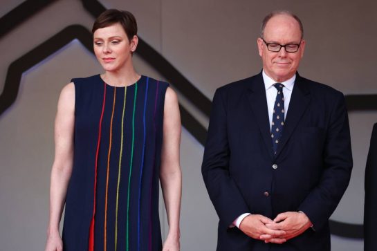 (L to R): Princess Charlene of Monaco and HSH Prince Albert of Monaco (MON) on the podium.
28.05.2023. Formula 1 World Championship, Rd 7, Monaco Grand Prix, Monte Carlo, Monaco, Race Day.
- www.xpbimages.com, EMail: requests@xpbimages.com © Copyright: Batchelor / XPB Images