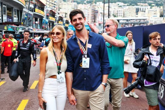 Thibaut Courtois (BEL) Real Madrid Goalkeeper.
28.05.2023. Formula 1 World Championship, Rd 7, Monaco Grand Prix, Monte Carlo, Monaco, Race Day.
- www.xpbimages.com, EMail: requests@xpbimages.com © Copyright: Coates / XPB Images