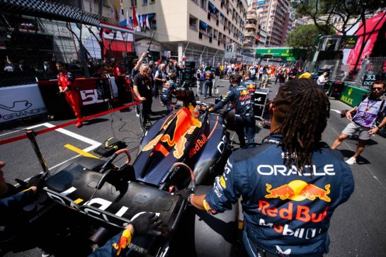 Max Verstappen (NLD) Red Bull Racing RB19 on the grid.
28.05.2023. Formula 1 World Championship, Rd 7, Monaco Grand Prix, Monte Carlo, Monaco, Race Day.
- www.xpbimages.com, EMail: requests@xpbimages.com © Copyright: Price / XPB Images