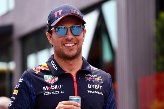 Sergio Perez (MEX) Red Bull Racing.
01.06.2023. Formula 1 World Championship, Rd 8, Spanish Grand Prix, Barcelona, Spain, Preparation Day.
- www.xpbimages.com, EMail: requests@xpbimages.com © Copyright: Batchelor / XPB Images