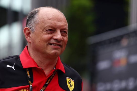 Frederic Vasseur (FRA) Ferrari Team Principal.
01.06.2023. Formula 1 World Championship, Rd 8, Spanish Grand Prix, Barcelona, Spain, Preparation Day.
- www.xpbimages.com, EMail: requests@xpbimages.com © Copyright: Batchelor / XPB Images