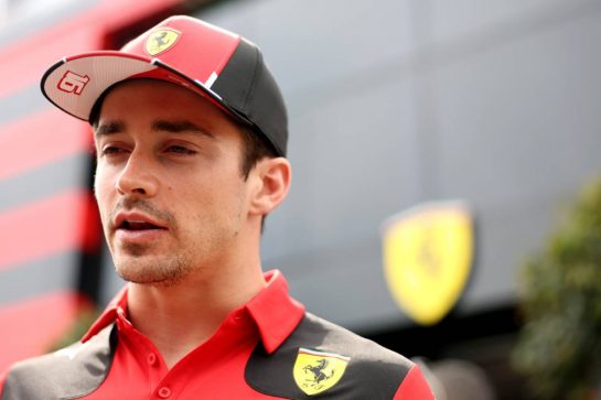 Charles Leclerc (MON) Ferrari.
01.06.2023. Formula 1 World Championship, Rd 8, Spanish Grand Prix, Barcelona, Spain, Preparation Day.
- www.xpbimages.com, EMail: requests@xpbimages.com © Copyright: Bearne / XPB Images