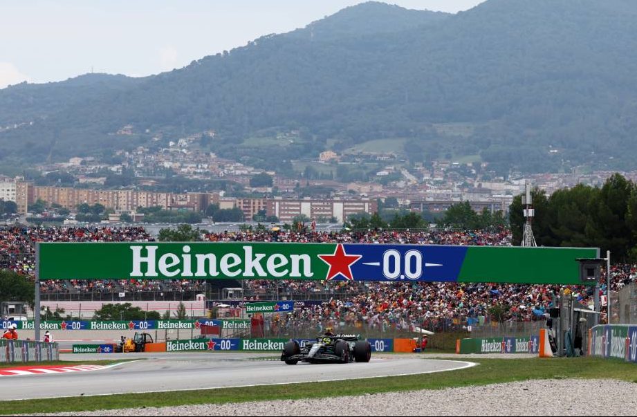 Lewis Hamilton (GBR) Mercedes AMG F1 W14. 03.06.2023. Formula 1 World Championship, Rd 8, Spanish Grand Prix, Barcelona, Spain, Qualifying Day. - www.xpbimages.com, EMail: requests@xpbimages.com © Copyright: Coates / XPB Images