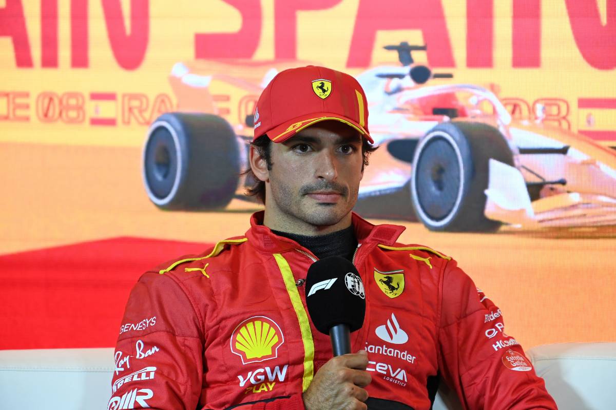 Carlos Sainz Jr (ESP) Ferrari in the post qualifying FIA Press Conference.
03.06.2023. Formula 1 World Championship, Rd 8, Spanish Grand Prix, Barcelona, Spain, Qualifying Day.
- www.xpbimages.com, EMail: requests@xpbimages.com © Copyright: XPB Images