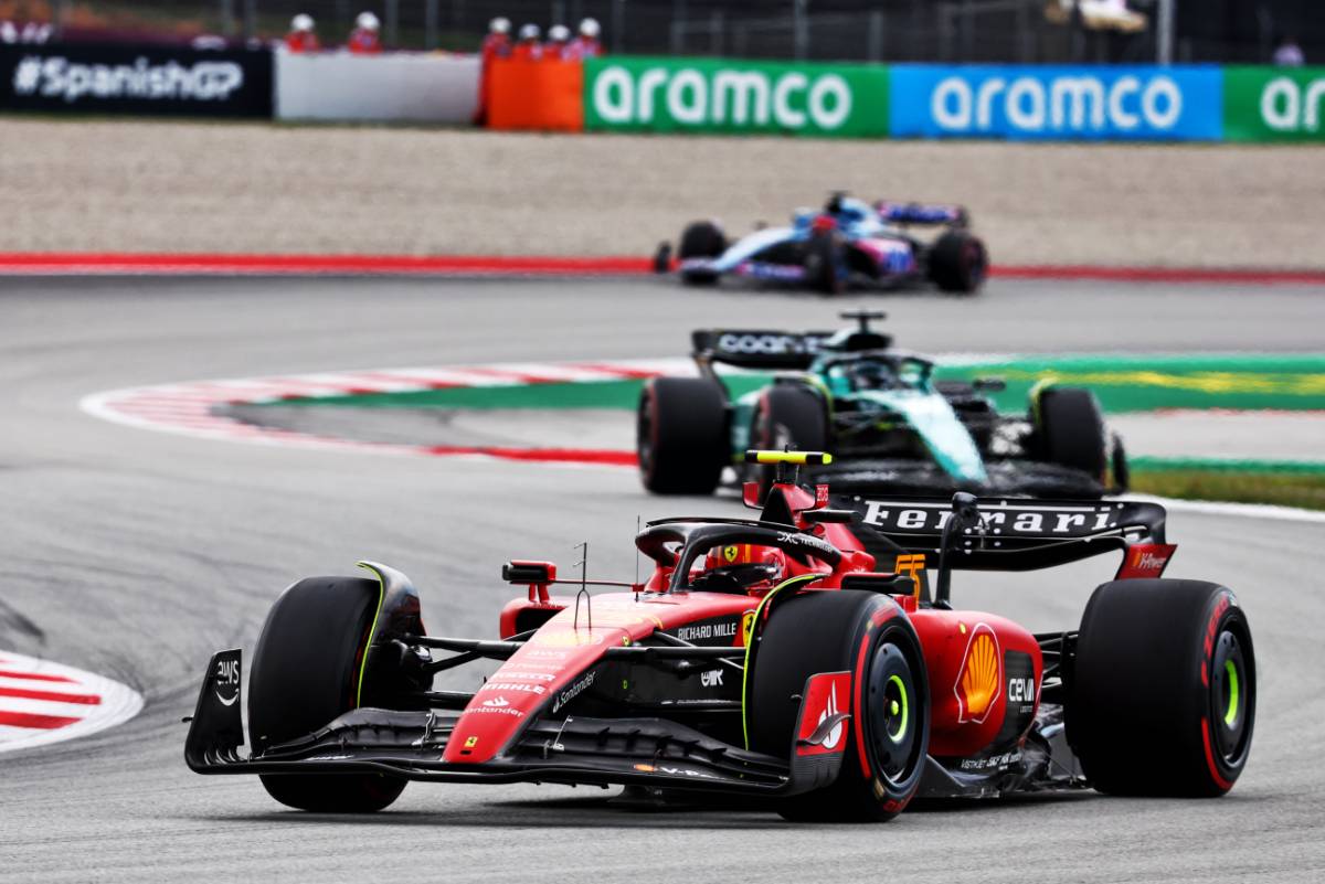 <div>Sainz unable to 'push' on worst high-deg track for Ferrari</div>