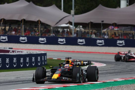 Max Verstappen (NLD) Red Bull Racing RB19.
04.06.2023. Formula 1 World Championship, Rd 8, Spanish Grand Prix, Barcelona, Spain, Race Day.
- www.xpbimages.com, EMail: requests@xpbimages.com © Copyright: Batchelor / XPB Images