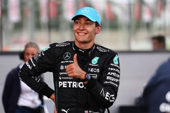 3rd place George Russell (GBR) Mercedes AMG F1.
04.06.2023. Formula 1 World Championship, Rd 8, Spanish Grand Prix, Barcelona, Spain, Race Day.
- www.xpbimages.com, EMail: requests@xpbimages.com © Copyright: Batchelor / XPB Images