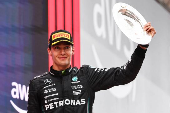 George Russell (GBR), Mercedes AMG F1
04.06.2023. Formula 1 World Championship, Rd 8, Spanish Grand Prix, Barcelona, Spain, Race Day.
- www.xpbimages.com, EMail: requests@xpbimages.com © Copyright: Charniaux / XPB Images