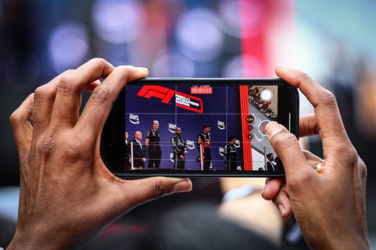 Max Verstappen (NLD), Red Bull Racing Lewis Hamilton (GBR), Mercedes AMG F1 George Russell (GBR), Mercedes AMG F1
04.06.2023. Formula 1 World Championship, Rd 8, Spanish Grand Prix, Barcelona, Spain, Race Day.
- www.xpbimages.com, EMail: requests@xpbimages.com © Copyright: Charniaux / XPB Images