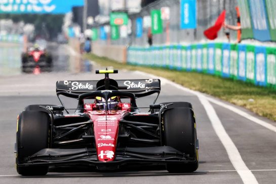 Zhou Guanyu (CHN) Alfa Romeo F1 Team C43.
16.06.2023. Formula 1 World Championship, Rd 9, Canadian Grand Prix, Montreal, Canada, Practice Day.
- www.xpbimages.com, EMail: requests@xpbimages.com © Copyright: Coates / XPB Images
