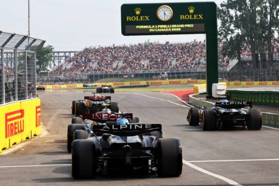 Esteban Ocon (FRA) Alpine F1 Team A523 leaves the pits.
16.06.2023. Formula 1 World Championship, Rd 9, Canadian Grand Prix, Montreal, Canada, Practice Day.
- www.xpbimages.com, EMail: requests@xpbimages.com © Copyright: Batchelor / XPB Images