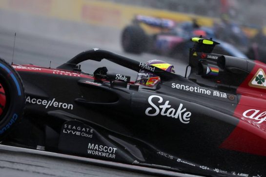 Zhou Guanyu (CHN) Alfa Romeo F1 Team C43.
17.06.2023. Formula 1 World Championship, Rd 9, Canadian Grand Prix, Montreal, Canada, Qualifying Day.
- www.xpbimages.com, EMail: requests@xpbimages.com © Copyright: Bearne / XPB Images