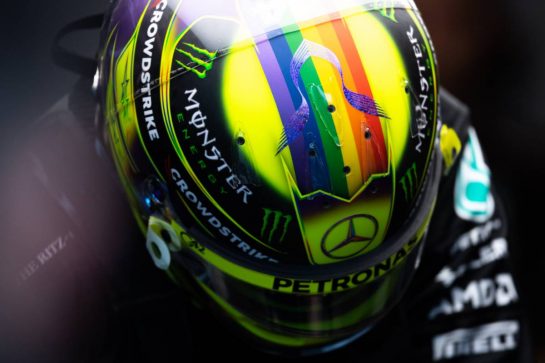 Lewis Hamilton (GBR) Mercedes AMG F1.
17.06.2023. Formula 1 World Championship, Rd 9, Canadian Grand Prix, Montreal, Canada, Qualifying Day.
- www.xpbimages.com, EMail: requests@xpbimages.com © Copyright: Price / XPB Images