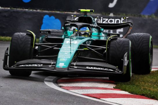 Fernando Alonso (ESP) Aston Martin F1 Team AMR23.
17.06.2023. Formula 1 World Championship, Rd 9, Canadian Grand Prix, Montreal, Canada, Qualifying Day.
- www.xpbimages.com, EMail: requests@xpbimages.com © Copyright: Coates / XPB Images