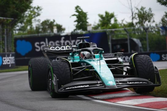 Lance Stroll (CDN) Aston Martin F1 Team AMR23.
17.06.2023. Formula 1 World Championship, Rd 9, Canadian Grand Prix, Montreal, Canada, Qualifying Day.
- www.xpbimages.com, EMail: requests@xpbimages.com © Copyright: Coates / XPB Images