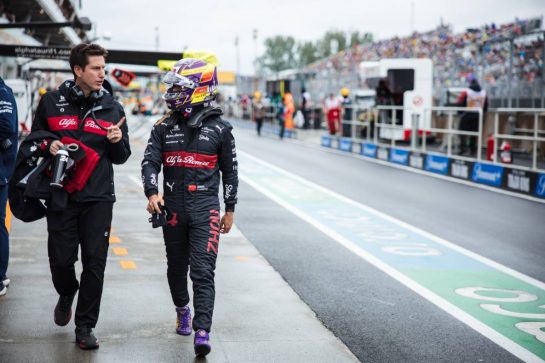 Zhou Guanyu (CHN) Alfa Romeo F1 Team.
17.06.2023. Formula 1 World Championship, Rd 9, Canadian Grand Prix, Montreal, Canada, Qualifying Day.
- www.xpbimages.com, EMail: requests@xpbimages.com © Copyright: Bearne / XPB Images