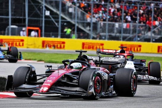 Zhou Guanyu (CHN) Alfa Romeo F1 Team C43.
18.06.2023. Formula 1 World Championship, Rd 9, Canadian Grand Prix, Montreal, Canada, Race Day.
- www.xpbimages.com, EMail: requests@xpbimages.com © Copyright: Batchelor / XPB Images
