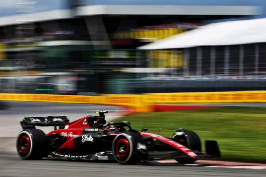 Zhou Guanyu (CHN) Alfa Romeo F1 Team C43.
18.06.2023. Formula 1 World Championship, Rd 9, Canadian Grand Prix, Montreal, Canada, Race Day.
- www.xpbimages.com, EMail: requests@xpbimages.com © Copyright: Charniaux / XPB Images