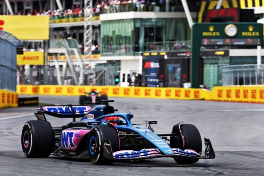Esteban Ocon (FRA) Alpine F1 Team A523.
18.06.2023. Formula 1 World Championship, Rd 9, Canadian Grand Prix, Montreal, Canada, Race Day.
- www.xpbimages.com, EMail: requests@xpbimages.com © Copyright: Charniaux / XPB Images