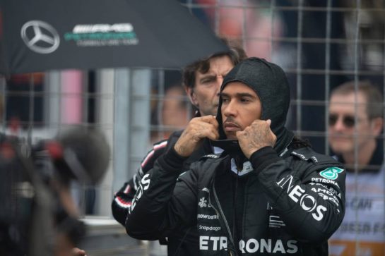 Lewis Hamilton (GBR) Mercedes AMG F1 on the grid.
18.06.2023. Formula 1 World Championship, Rd 9, Canadian Grand Prix, Montreal, Canada, Race Day.
- www.xpbimages.com, EMail: requests@xpbimages.com © Copyright: Price / XPB Images