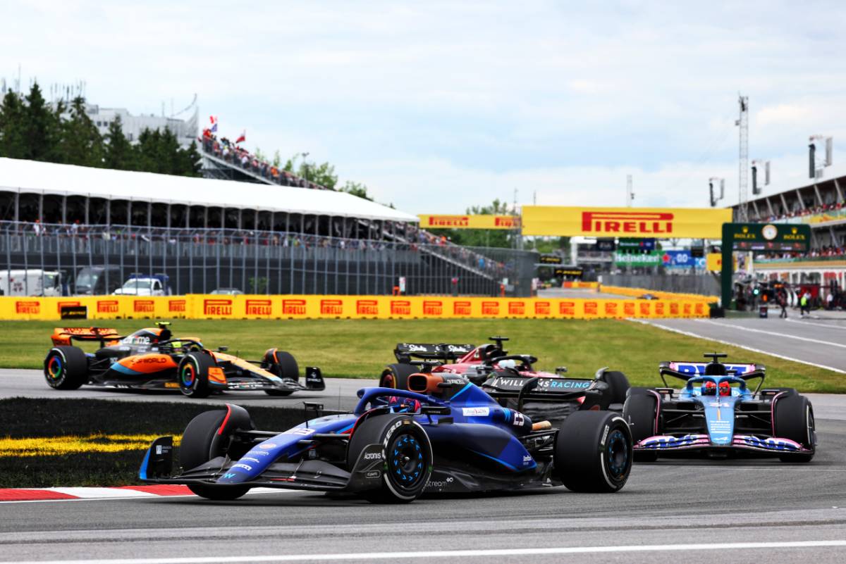 Alexander Albon (THA) Williams Racing FW45. 18.06.2023. Formula 1 World Championship, Rd 9, Canadian Grand Prix, Montreal, Canada, Race Day. - www.xpbimages.com, EMail: requests@xpbimages.com © Copyright: Coates / XPB Images
