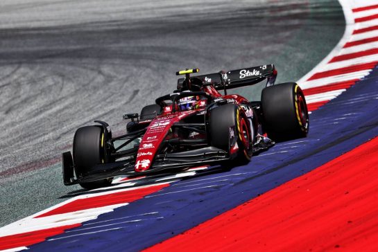 Zhou Guanyu (CHN) Alfa Romeo F1 Team C43.
30.06.2023. Formula 1 World Championship, Rd 10, Austrian Grand Prix, Spielberg, Austria, Qualifying Day.
- www.xpbimages.com, EMail: requests@xpbimages.com © Copyright: Moy / XPB Images