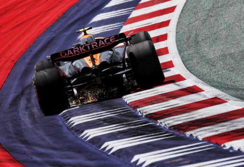 Lando Norris (GBR) McLaren MCL60. 30.06.2023. Formula 1 World Championship, Rd 10, Austrian Grand Prix, Spielberg, Austria, Qualifying Day. - www.xpbimages.com, EMail: requests@xpbimages.com © Copyright: Moy / XPB Images