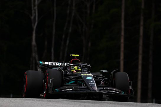 Lewis Hamilton (GBR) Mercedes AMG F1 W14.
30.06.2023. Formula 1 World Championship, Rd 10, Austrian Grand Prix, Spielberg, Austria, Qualifying Day.
- www.xpbimages.com, EMail: requests@xpbimages.com © Copyright: Coates / XPB Images
