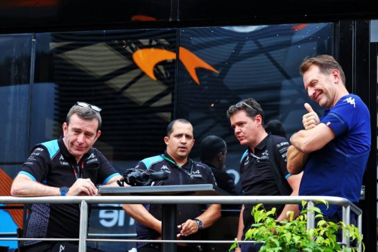 Bruno Famin (FRA) Alpine F1 Team Executive Director (Left) and Laurent Rossi (FRA) Alpine Chief Executive Officer (Right).
30.06.2023. Formula 1 World Championship, Rd 10, Austrian Grand Prix, Spielberg, Austria, Qualifying Day.
- www.xpbimages.com, EMail: requests@xpbimages.com © Copyright: Batchelor / XPB Images