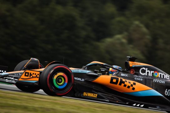 Oscar Piastri (AUS) McLaren MCL60.
30.06.2023. Formula 1 World Championship, Rd 10, Austrian Grand Prix, Spielberg, Austria, Qualifying Day.
- www.xpbimages.com, EMail: requests@xpbimages.com © Copyright: Bearne / XPB Images