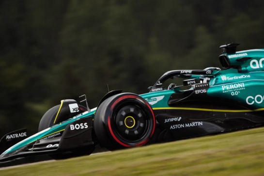 Lance Stroll (CDN) Aston Martin F1 Team AMR23.
30.06.2023. Formula 1 World Championship, Rd 10, Austrian Grand Prix, Spielberg, Austria, Qualifying Day.
- www.xpbimages.com, EMail: requests@xpbimages.com © Copyright: Bearne / XPB Images