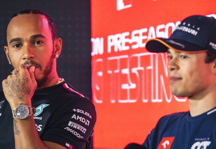 Hamilton critical of Red Bull for de Vries sacking 