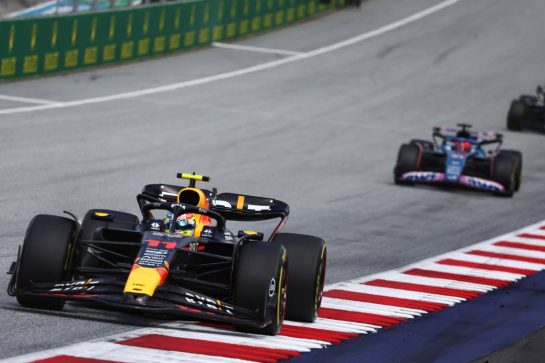 Sergio Perez (MEX) Red Bull Racing RB19.
02.07.2023. Formula 1 World Championship, Rd 10, Austrian Grand Prix, Spielberg, Austria, Race Day.
- www.xpbimages.com, EMail: requests@xpbimages.com © Copyright: Batchelor / XPB Images